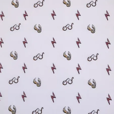 Warner Bros Harry Potter Crib Sheet In White