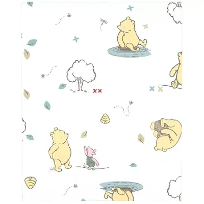 Nojo Classic Winnie The Pooh Winnie The Pooh Crib Sheet In Sand