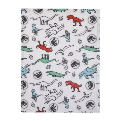 Universal Jurassic World Baby Blanket In Multi