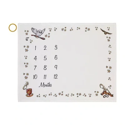 Warner Bros Harry Potter Baby Milestone Blanket In Multi