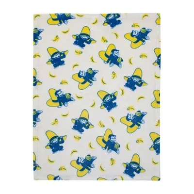 Universal Curious George Baby Blanket In Multi