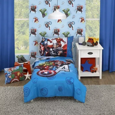 Marvel 4-pc. Toddler Bedding Set In Blue