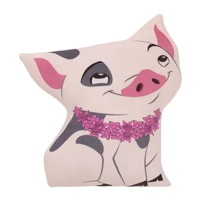 Disney Collection Moana Throw Pillow In Pink