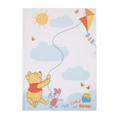 Disney Collection Winnie The Pooh Baby Blanket In Multi