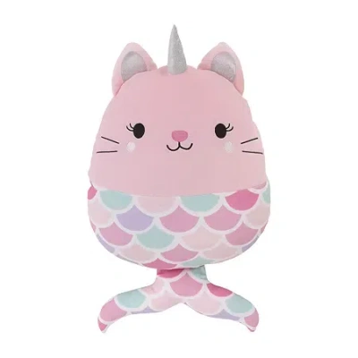 Nojo Unicorn Kitty Mermaid Throw Pillow In Pink