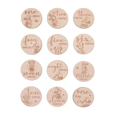 Disney Minnie Mouse Disney Girls Baby Milestones In White