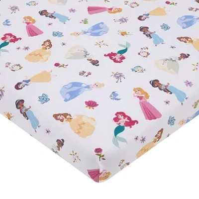 Disney Princess Disney Cinderella Crib Sheet In Multi