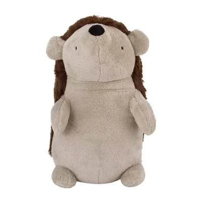 Nojo Hedgehog Stuffed Animal In Brown