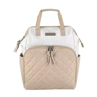 Baby Essentials Adjustable Straps Diaper Bag In Sand