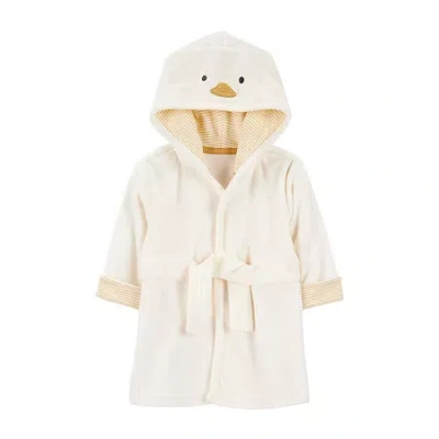 Carter's Baby Unisex Knee Length Long Sleeve Robe In Neutral