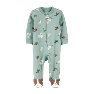 Carter's Baby Boys Sleep And Play In Green