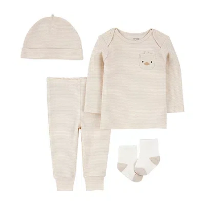 Carter's Baby Unisex 4-pc. Pant Set In Pink