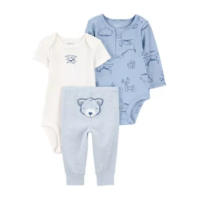Carter's Baby Boys 3-pc. Pant Set In Multi