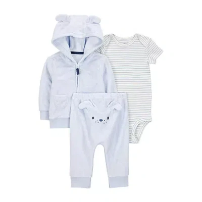 Carter's Baby Boys 3-pc. Pant Set In Animal Print