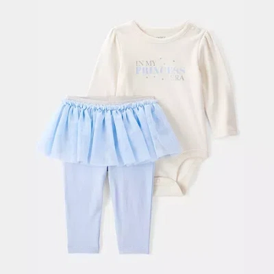 Carter's Baby Girls 2-pc. Pant Set In Multi