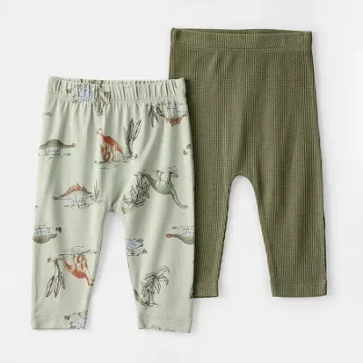 Carter's Baby Boys Ankle Regular Fit Pull-on Pant In Animal Print