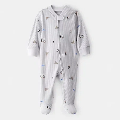 Carter's Baby Unisex Sleep And Play In Gray