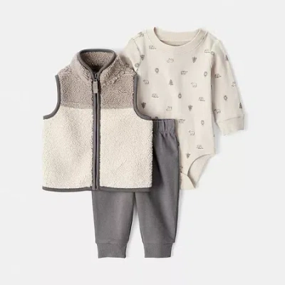 Carter's Baby Boys 3-pc. Pant Set In Multi
