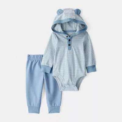 Carter's Baby Boys 2-pc. Pant Set In Blue
