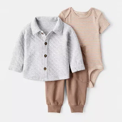 Carter's Baby Boys 3-pc. Pant Set In Multi