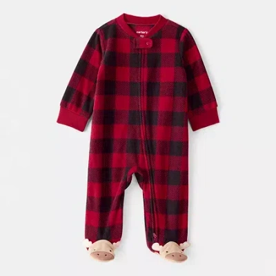 Carter's Baby Unisex Sleep And Play In Red