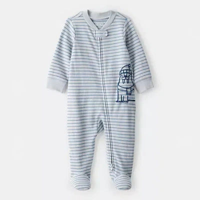 Carter's Baby Unisex Sleep And Play In Blue