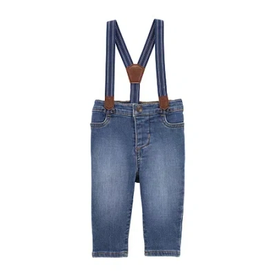 Oshkosh Baby Boys Regular Fit Straight Trouser In Blue