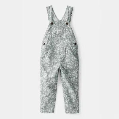 Oshkosh Toddler Girls Overalls In Gray