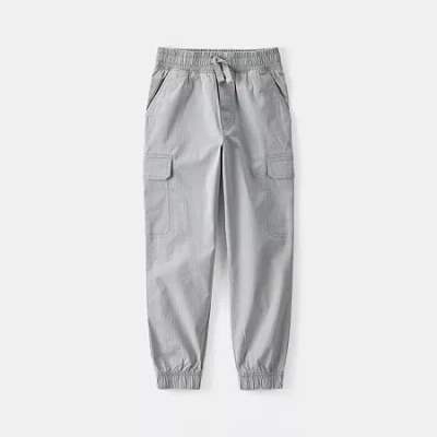 Carter's Little & Big Kid Boys Cuffed Cargo Pant In Gray