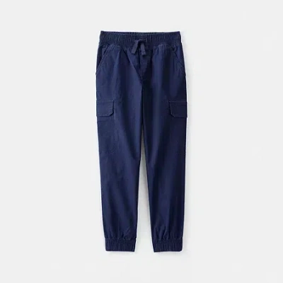 Carter's Little & Big Kid Boys Cuffed Cargo Pant In Blue