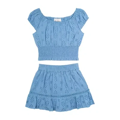 Rare Editions Big Kid Girls 2-pc. Skirt Set In Multi
