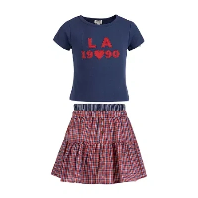 Speechless Big Kid Girls 2-pc. Skirt Set In Multi