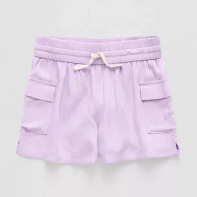 Thereabouts Little & Big Kid Girls Shortie Short In Purple