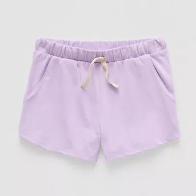 Thereabouts Little & Big Kid Girls Pull-on Short In Purple