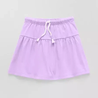 Thereabouts Little Girls Skort In Purple