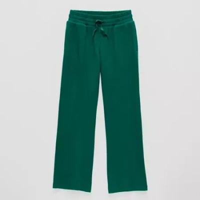 Thereabouts Little & Big Kid Girls Wide Leg Regular Fit Pull-on Pant In Green