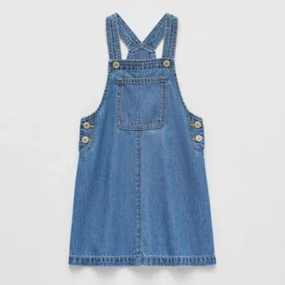 Thereabouts Little Girls Skirtalls In Blue