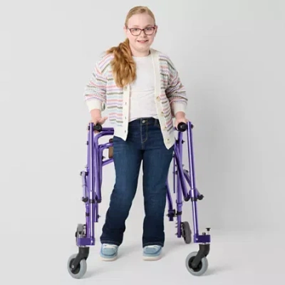 Thereabouts Little & Big Kid Girls Adaptive Superflex Mid Rise Regular Fit Bootcut Jean In Black