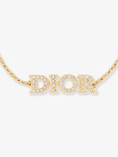 Dior Women Evolution Metal Bracelet With Gold Finishes In Gold