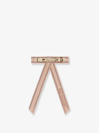 Dior Women Fiocco  Twist Ricamato Christian  In Brown