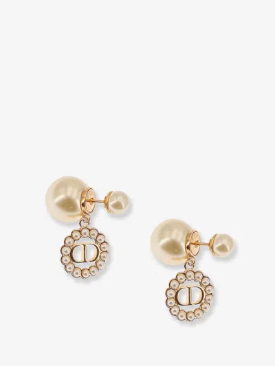 Dior Women Metal  Tribales Earrings With Gold Finishes In Gold
