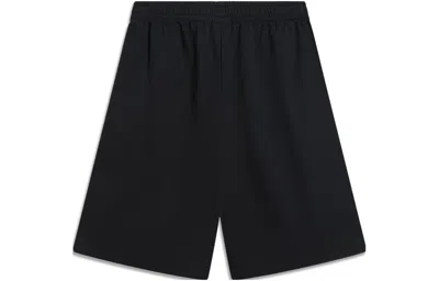 Li-ning Double Embroidered Logo Shorts 'black'