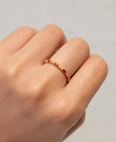 Girls Crew Harry Potter Gryffindor House Crystal Ring In Gold