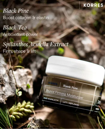 Korres 2-pc. Black Pine Firm Boost Skincare Set In Multi