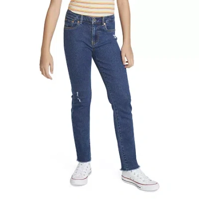 Levi 's Big Kid Girls Straight Leg Jean In Blue