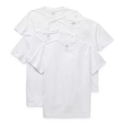 Thereabouts Boys 4 Pack Short Sleeve Crew Neck T-shirt In White