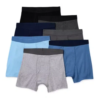Thereabouts Little & Big Boys 7 Pack Boxer Briefs In Blue