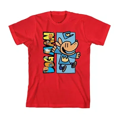 Bioworld Boys Crew Neck Short Sleeve Relaxed Fit Graphic T-shirt In Multi