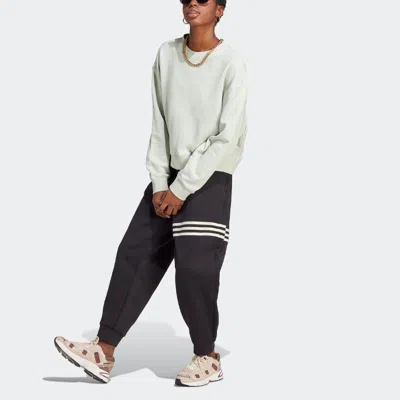 Adidas Originals (wmns) Adidas Essentials+ Made With Hemp Sweater 'linen Green'