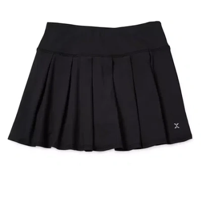 Xersion Little & Big Kid Girls Mid Rise Skort In Black